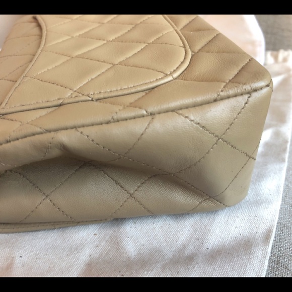 Vintage CHANEL Lambskin Mini Square Flap - Picture 5 of 8